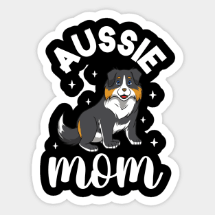 Aussie Mom - Australian Shepherd Sticker